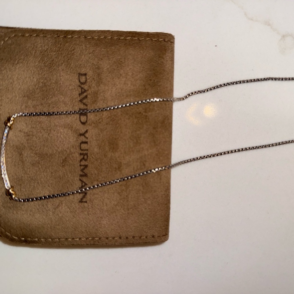 David Yurman- PETITE HELENA WRAP STATION NECKLACE